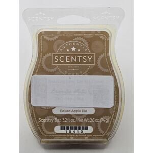 Scentsy Wax Bar Baked Apple Pie 3.2 oz Wax Melt Claexempt?